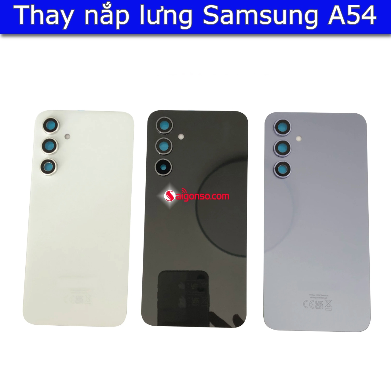 thay nắp lưng Samsung A54